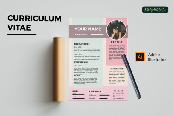Download CV Resume Template #460 - Premium Resources