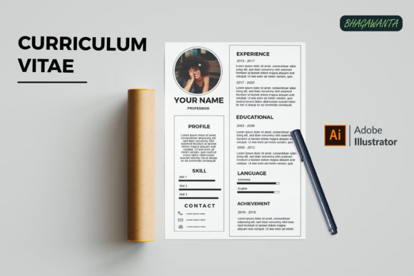 Download CV Resume Template #455 - Premium Resources
